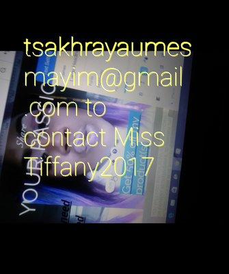 You must email tsakhrayaumesmayim@gmail.com to book with Tiffany 2017