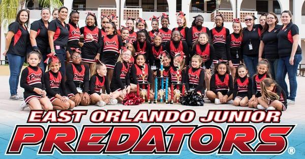 2015 East Orlando Junior Predators Cheerleading Squads