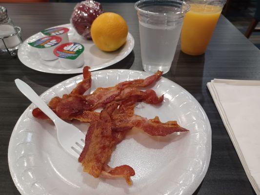 Great breakfast! You can never have enough bacon!