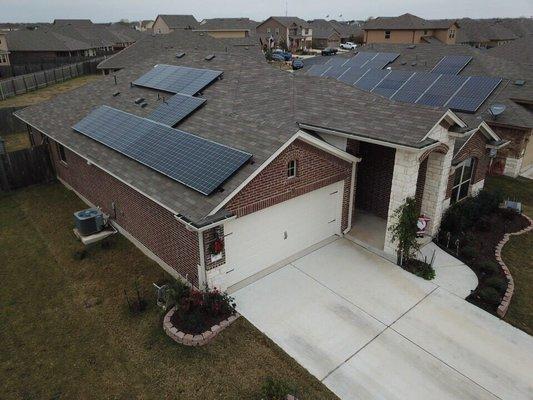 Solar Power Houston Install