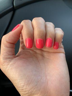 Gel manicure