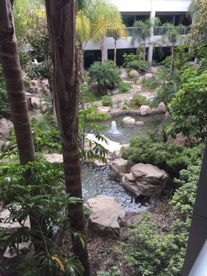 This building's atrium / garden is beautiful. You can relax and find some peace if you are stressed from your court case.