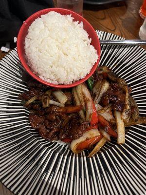 Dinner Mongolian Beef