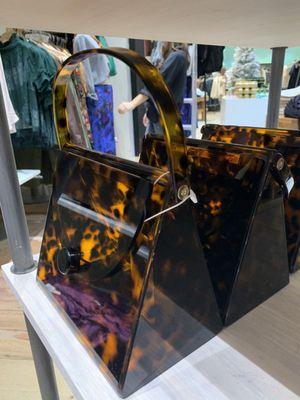 Tortoise shell Acrylic purse