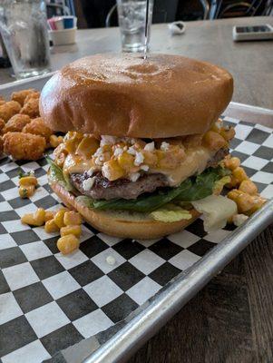 Corn burger