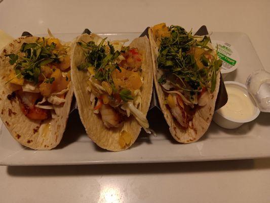 Shrimp tacos