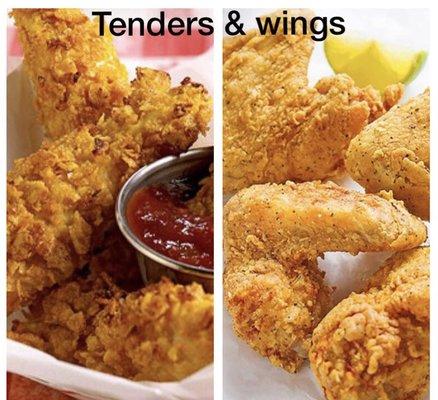 Tender and wings