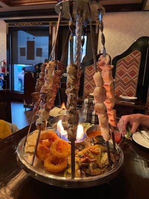 Meat Skewer Platter