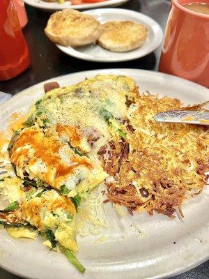 veggie omelette