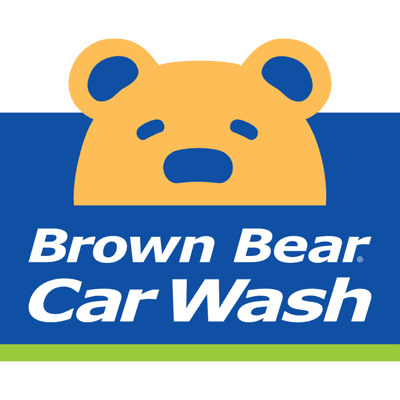 Brown Bear Car Wash Logo