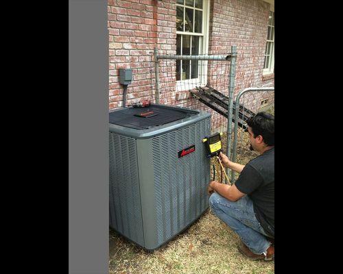 HVAC repair service.