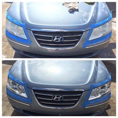 Headlight restoration