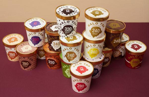 Halo Top - High protein, low fat, sugar and calories. Delicious!