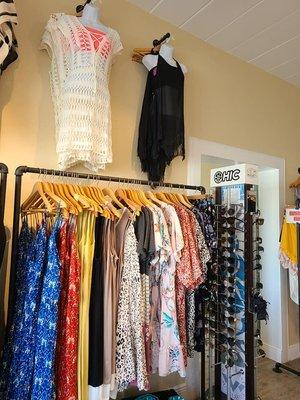 We offer a wide array of bright colors and designs of sun dresses and maxi dresses for all occasions!