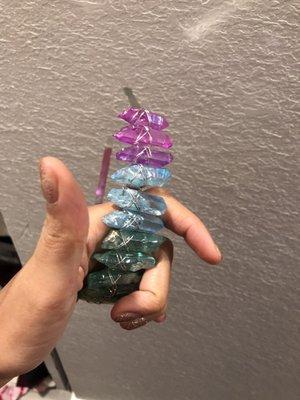 The crown crystal gifted to us