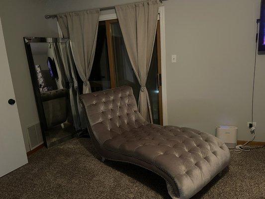 My Chaise from Chicago Furniture