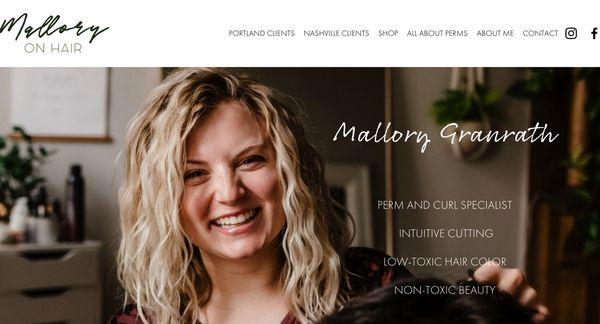 visit www.malloryonhair.com