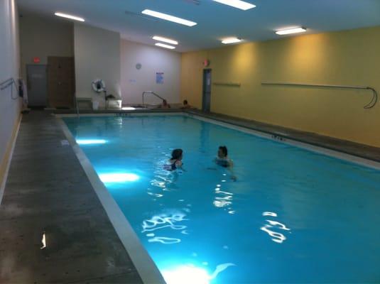 Indoor pool, spa and sauna