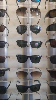 Tons of Ray Ban sunglasses around $200