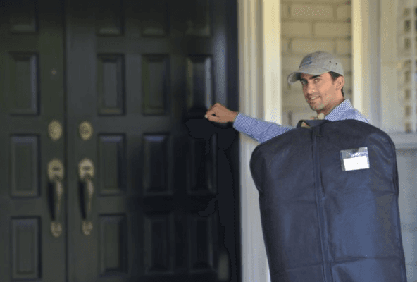 Have your dry cleaning delivered to your home or office at no charge.