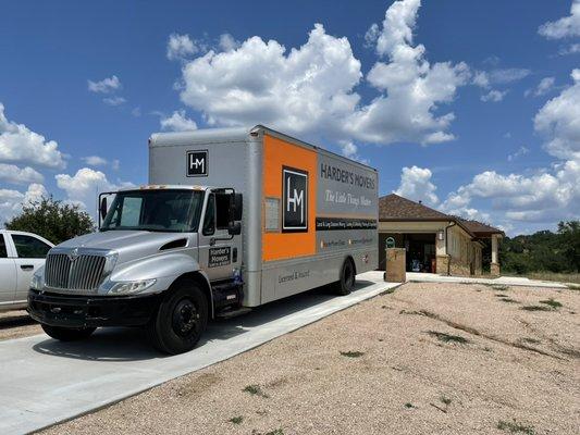 Round Rock to Buchanan Dam house move.