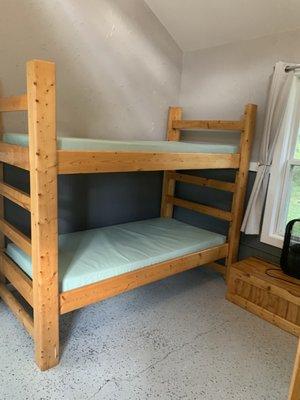 Inside - the other bunk bed