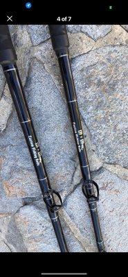 My first two custom Rods from M&M's