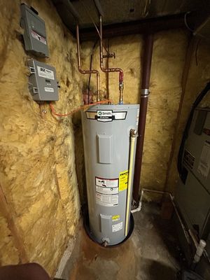 Water heater installed on the same day they called!