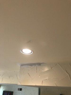 Ceiling and Bulkhead Repair Patchwork