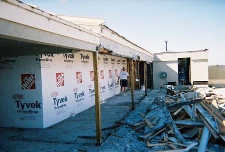 Water Damaged Property Restoration in Tampa.