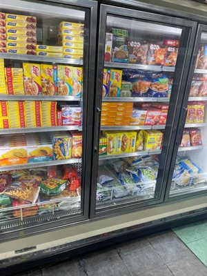 Frozen food section