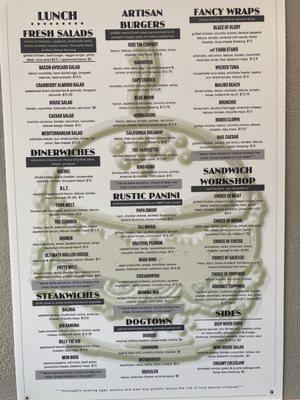 Lunch Menu