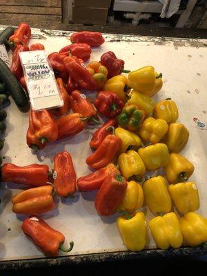 Reasonably priced, delicious peppers.