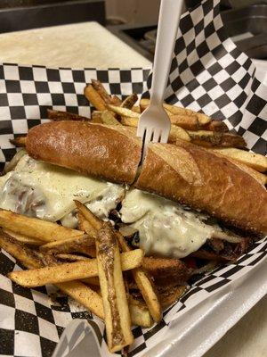 Philly cheesesteak