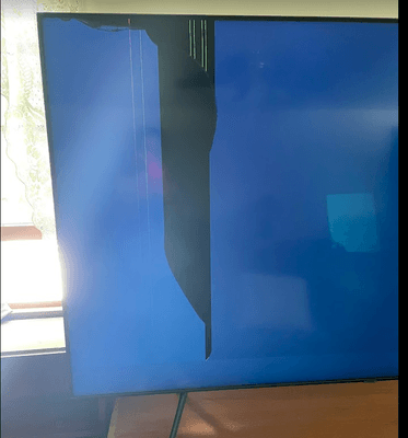 broken TV