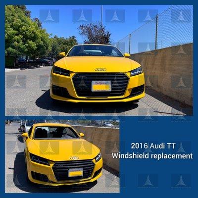 Audi TT -  Windshield replacement