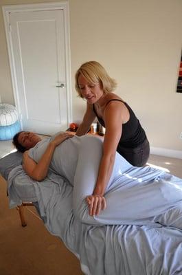 I often include guided stretching and offer Thai Stretching sessions too!