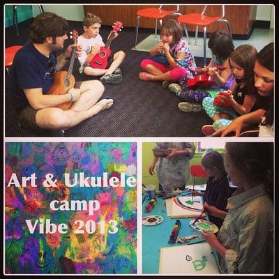 Art & Ukulele Camp 2013