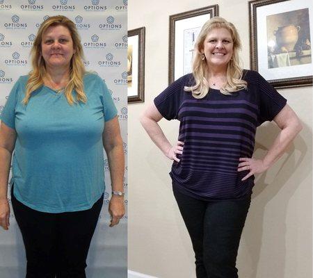 Options helped me lose almost 50 lbs in 12 weeks with their FAST Options program