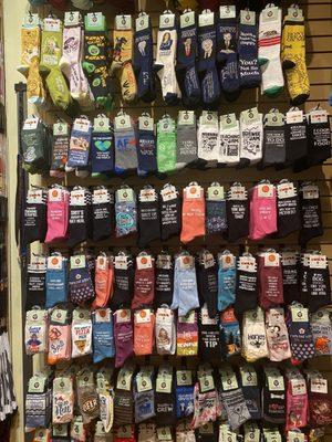 Socks wall