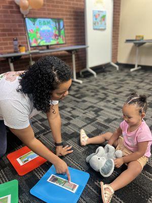 A speech and language activity to label and identify emotions from the story, Bam the Tiny Brave Elephant