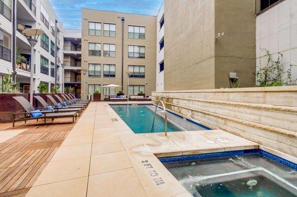 Pool Courtyard