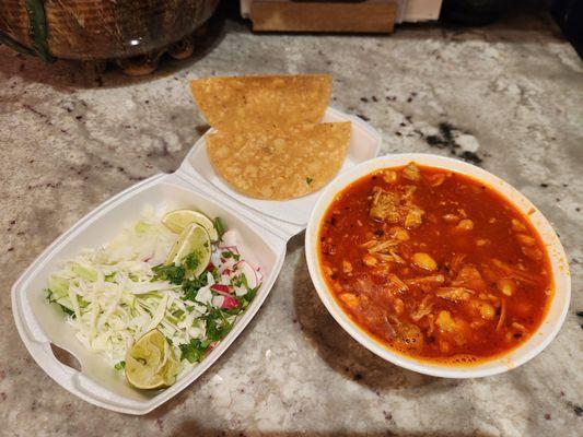 Amazing pozole!