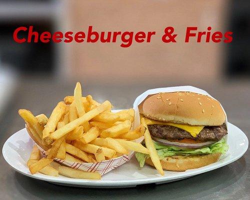 Cheeseburger & Fries