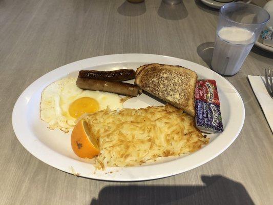 #1 small plate with hash browns