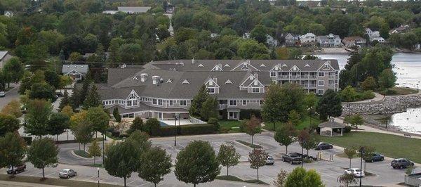 Bridgeport Waterfront Resort in Sturgeon Bay, best for lodging and hotel suites in Door County