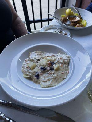 Blue Crab & Goat Cheese Ravioli