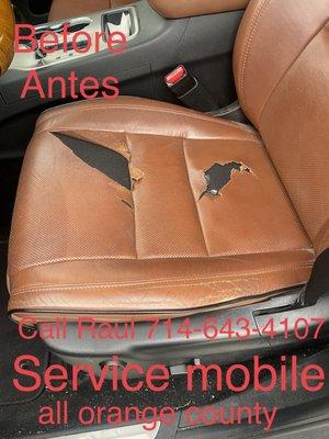 Upholstery mobile service