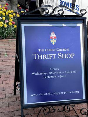 Christ Church Georgetown, DC Thrift Shop