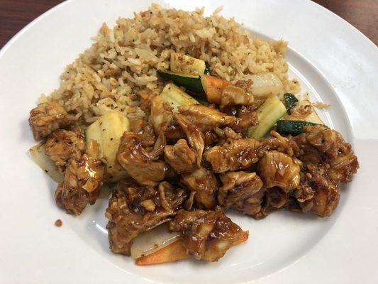 Teriyaki Chicken with Fried Rice